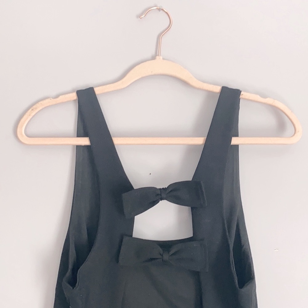 Black Dress with Bows 🎀